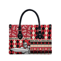 Trinbago Cricket Christmas Leather Bag Merry Xmas Knight Riders - Wonder Print Shop