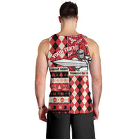 Personalized Trinbago Cricket Christmas Men Tank Top Merry Xmas Knight Riders - Wonder Print Shop