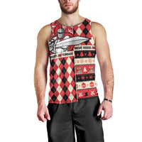 Personalized Trinbago Cricket Christmas Men Tank Top Merry Xmas Knight Riders - Wonder Print Shop