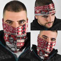 Trinbago Cricket Christmas Neck Gaiter Merry Xmas Knight Riders - Wonder Print Shop