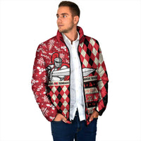 Personalized Trinbago Cricket Christmas Padded Jacket Merry Xmas Knight Riders - Wonder Print Shop