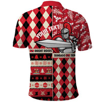 Personalized Trinbago Cricket Christmas Polo Shirt Merry Xmas Knight Riders - Wonder Print Shop