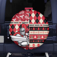 Trinbago Cricket Christmas Spare Tire Cover Merry Xmas Knight Riders - Wonder Print Shop