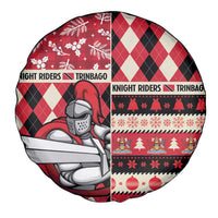 Trinbago Cricket Christmas Spare Tire Cover Merry Xmas Knight Riders - Wonder Print Shop