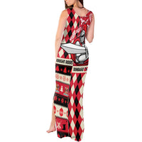 Personalized Trinbago Cricket Christmas Tank Maxi Dress Merry Xmas Knight Riders - Wonder Print Shop