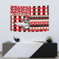 Trinbago Cricket Christmas Tapestry Merry Xmas Knight Riders - Wonder Print Shop