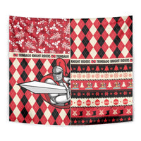 Trinbago Cricket Christmas Tapestry Merry Xmas Knight Riders - Wonder Print Shop