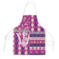 Barbados Cricket Christmas Apron Merry Xmas Royals - Wonder Print Shop