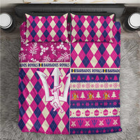 Barbados Cricket Christmas Bedding Set Merry Xmas Royals - Wonder Print Shop