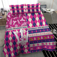 Barbados Cricket Christmas Bedding Set Merry Xmas Royals - Wonder Print Shop