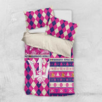Barbados Cricket Christmas Bedding Set Merry Xmas Royals - Wonder Print Shop