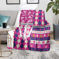 Barbados Cricket Christmas Blanket Merry Xmas Royals - Wonder Print Shop