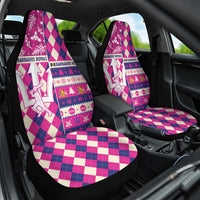 Barbados Cricket Christmas Car Seat Cover Merry Xmas Royals - Wonder Print Shop