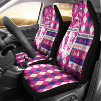 Barbados Cricket Christmas Car Seat Cover Merry Xmas Royals - Wonder Print Shop