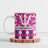Personalized Barbados Cricket Christmas Ceramic Mug Merry Xmas Royals - Wonder Print Shop