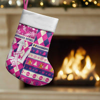 Personalized Barbados Cricket Christmas Stocking Merry Xmas Royals - Wonder Print Shop