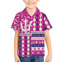 Personalized Barbados Cricket Christmas Family Matching Summer Maxi Dress and Hawaiian Shirt Merry Xmas Royals - Wonder Print Shop