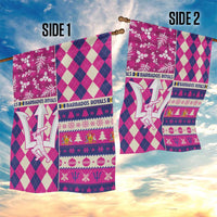 Barbados Cricket Christmas Garden Flag Merry Xmas Royals - Wonder Print Shop
