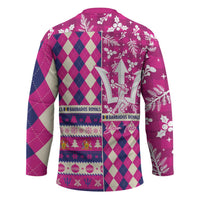 Personalized Barbados Cricket Christmas Hockey Jersey Merry Xmas Royals - Wonder Print Shop
