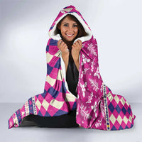 Barbados Cricket Christmas Hooded Blanket Merry Xmas Royals - Wonder Print Shop