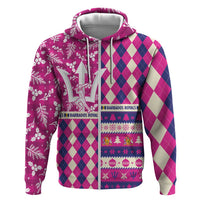 Personalized Barbados Cricket Christmas Hoodie Merry Xmas Royals - Wonder Print Shop