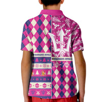 Personalized Barbados Cricket Christmas Kid Polo Shirt Merry Xmas Royals - Wonder Print Shop