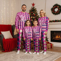 Personalized Barbados Cricket Christmas Pajama Set Merry Xmas Royals - Wonder Print Shop