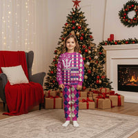 Personalized Barbados Cricket Christmas Pajama Set Merry Xmas Royals - Wonder Print Shop
