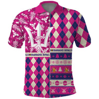 Personalized Barbados Cricket Christmas Polo Shirt Merry Xmas Royals - Wonder Print Shop
