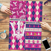 Barbados Cricket Christmas Puzzle Merry Xmas Royals - Wonder Print Shop