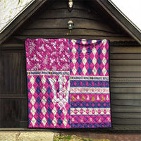 Barbados Cricket Christmas Quilt Merry Xmas Royals - Wonder Print Shop