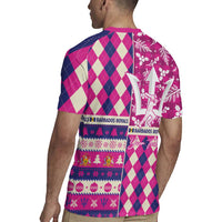 Personalized Barbados Cricket Christmas Rugby Jersey Merry Xmas Royals - Wonder Print Shop