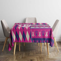 Barbados Cricket Christmas Tablecloth Merry Xmas Royals - Wonder Print Shop