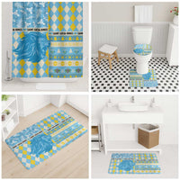 St Lucia Cricket Christmas Bathroom Set Merry Xmas Kings - Wonder Print Shop