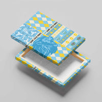 St Lucia Cricket Christmas Canvas Wall Art Merry Xmas Kings - Wonder Print Shop