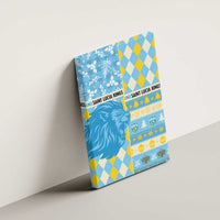 St Lucia Cricket Christmas Canvas Wall Art Merry Xmas Kings - Wonder Print Shop