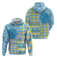 Personalized St Lucia Cricket Christmas Hoodie Merry Xmas Kings - Wonder Print Shop