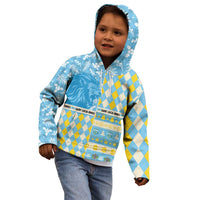 Personalized St Lucia Cricket Christmas Kid Hoodie Merry Xmas Kings - Wonder Print Shop