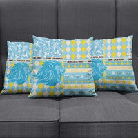 St Lucia Cricket Christmas Pillow Cover Merry Xmas Kings - Wonder Print Shop