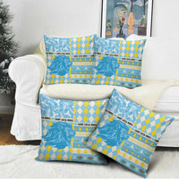 St Lucia Cricket Christmas Pillow Cover Merry Xmas Kings - Wonder Print Shop