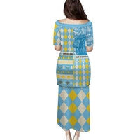 Personalized St Lucia Cricket Christmas Puletasi Merry Xmas Kings - Wonder Print Shop