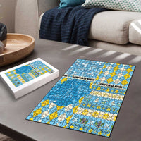 St Lucia Cricket Christmas Puzzle Merry Xmas Kings - Wonder Print Shop