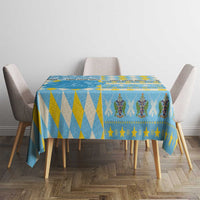 St Lucia Cricket Christmas Tablecloth Merry Xmas Kings - Wonder Print Shop