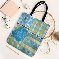 St Lucia Cricket Christmas Tote Bag Merry Xmas Kings - Wonder Print Shop