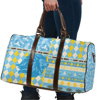 St Lucia Cricket Christmas Travel Bag Merry Xmas Kings - Wonder Print Shop