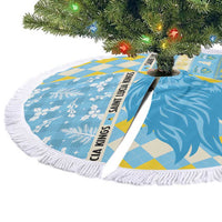 St Lucia Cricket Christmas Tree Skirt Merry Xmas Kings - Wonder Print Shop