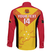 Custom Papua New Guinea Rubgby Family Matching Long Sleeve Bodycon Dress and Hawaiian Shirt Pacific 2023 Go PNG Kumuls - Wonder Print Shop