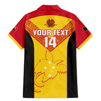 Custom Papua New Guinea Rubgby Family Matching Mermaid Dress and Hawaiian Shirt Pacific 2023 Go PNG Kumuls - Wonder Print Shop