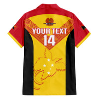 Custom Papua New Guinea Rubgby Family Matching Puletasi Dress and Hawaiian Shirt Pacific 2023 Go PNG Kumuls - Wonder Print Shop