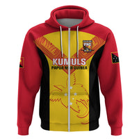 Custom Papua New Guinea Rubgby Hoodie Pacific 2023 Go PNG Kumuls - Wonder Print Shop